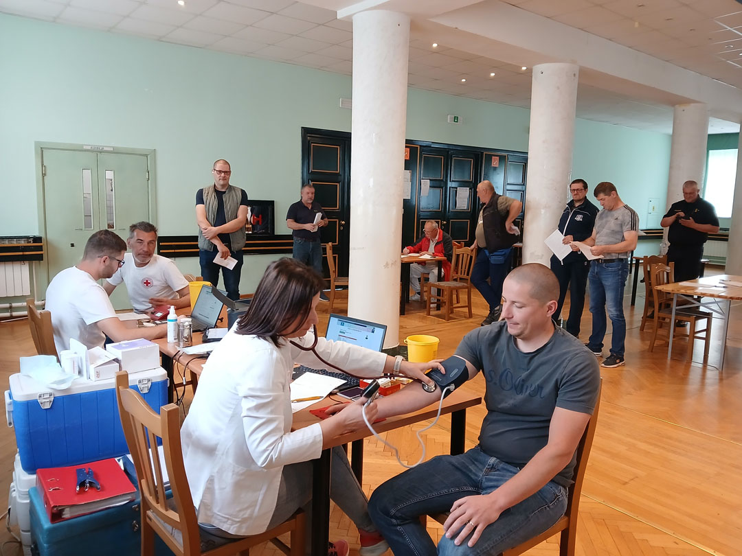 Akcija dobrovoljnog darivanja krvi u Delnicama, 19.05.2025.