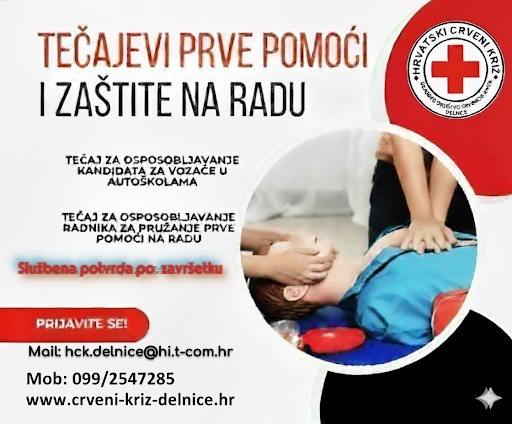 Prijavite se na tečajeve osposobljavanja za pružanje prve pomoći