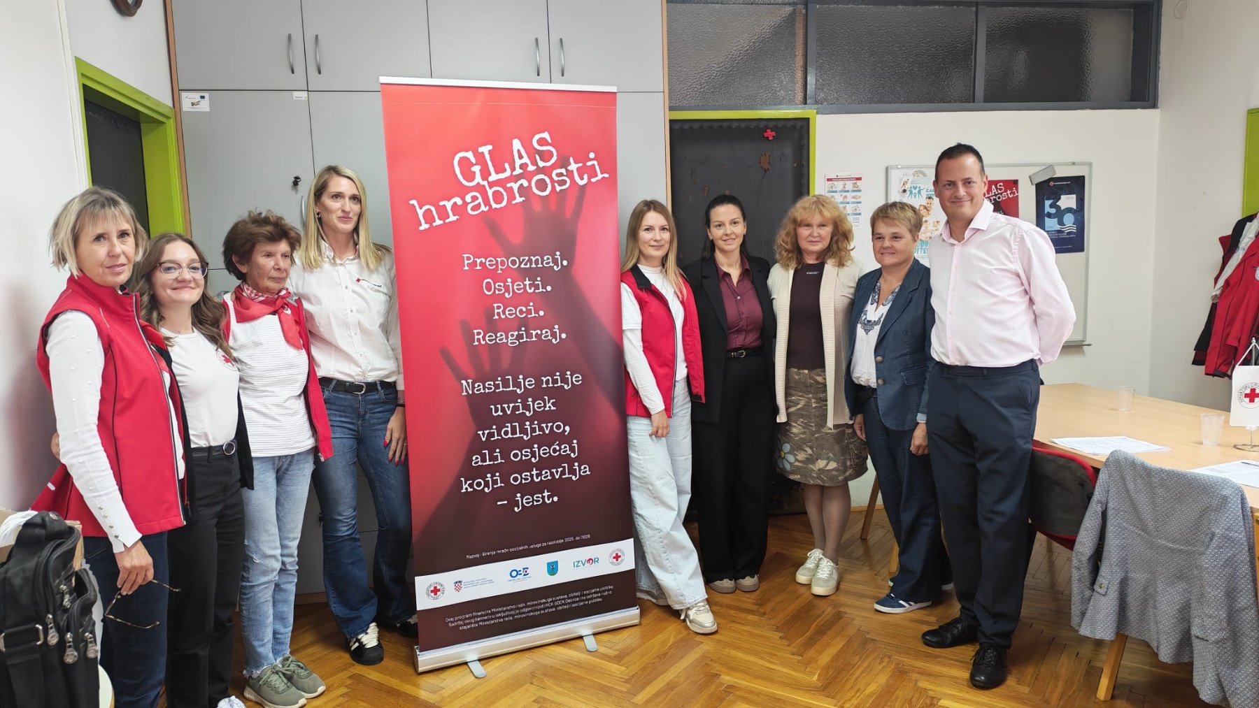 U Delnicama obilježen Nacionalni dan borbe protiv nasilja nad ženama – predstavljen projekt „GLAS hrabrosti“